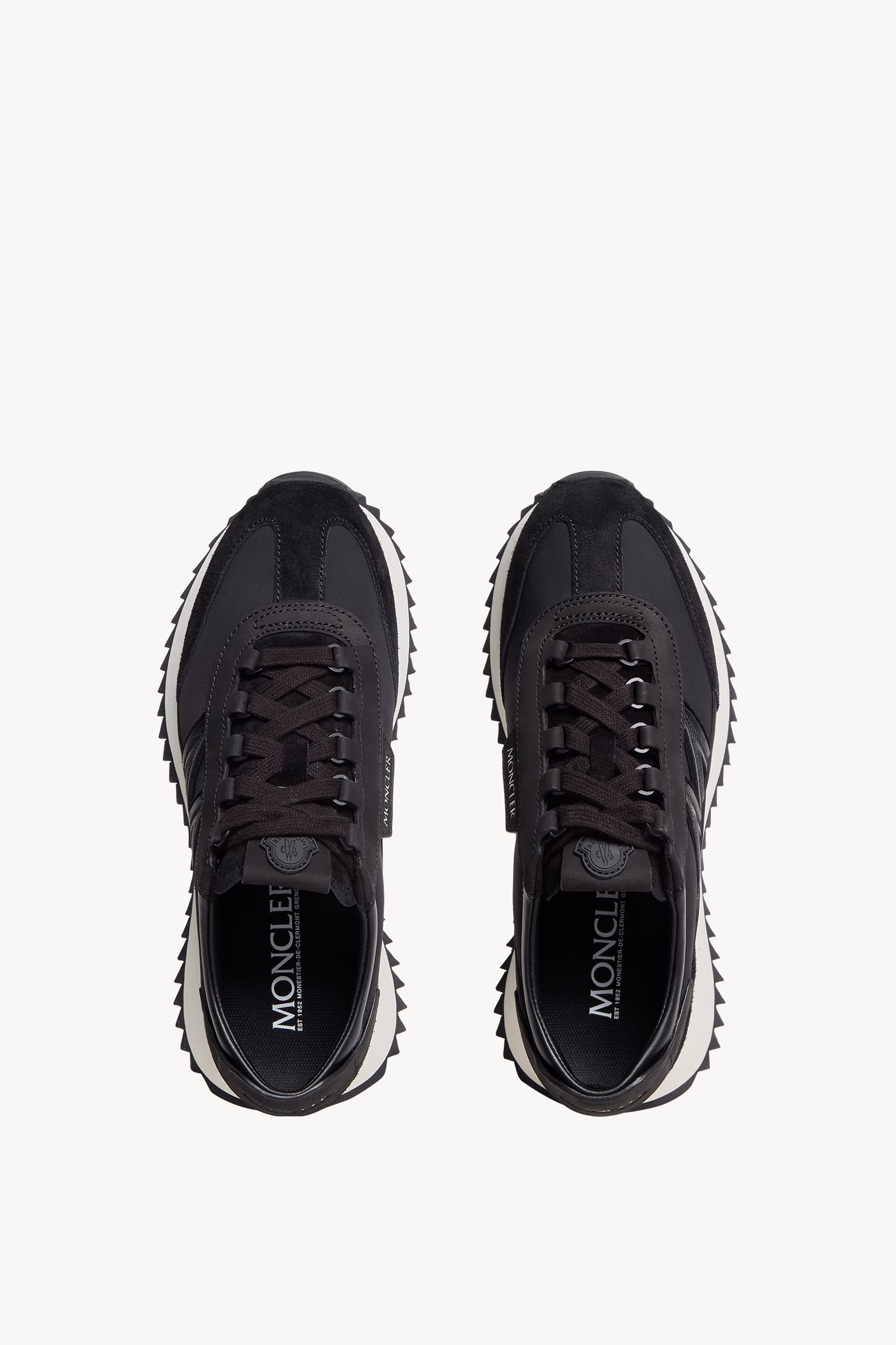 Sneakers Pacey2 en daim et nubuck Femmes Noir Moncler 6